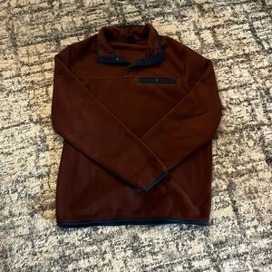 Comfty quarter button up sweatshirt